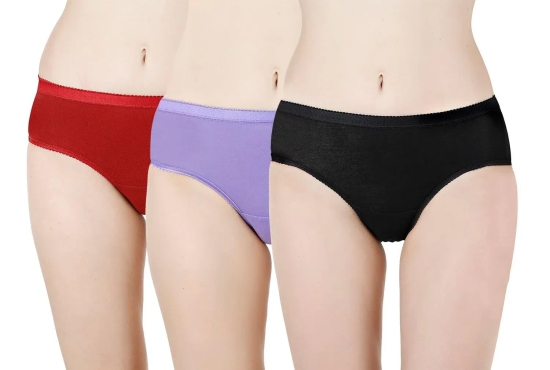 Vami Women's Premium Panty - Pack Of 3 M