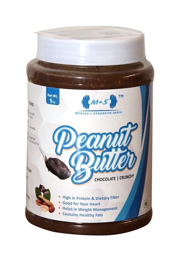 Muscle & Strength India Peanut Butter-Honey Crunchy