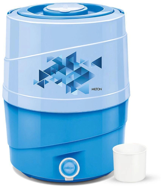 Milton New Kool Rover 12 Insulated Water Jug, 11 litres, Blue - Light Blue