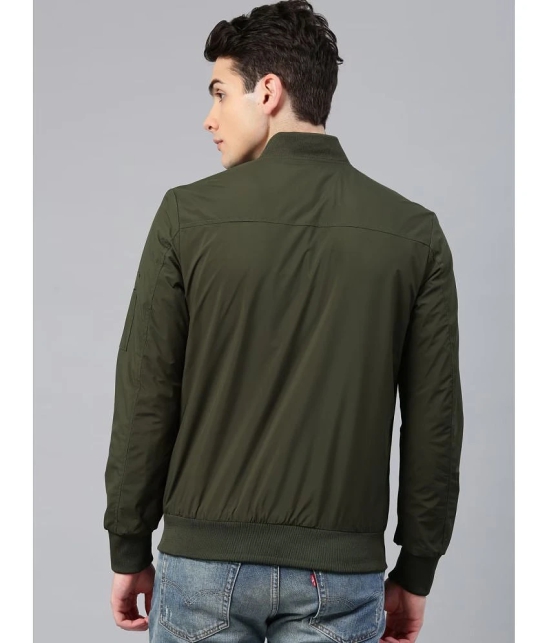 ADORATE Polyester Mens Casual Jacket - Olive ( Pack of 1 ) - None