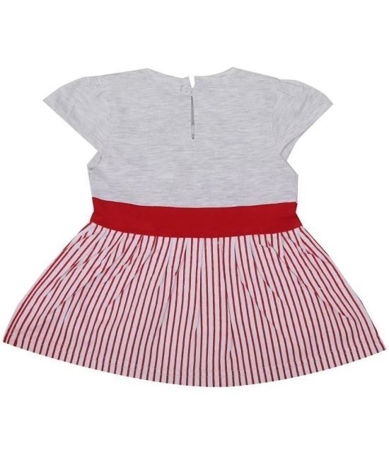 NammaBaby - Cotton Blend Red Baby Girl Frock ( Pack of 1 ) - None