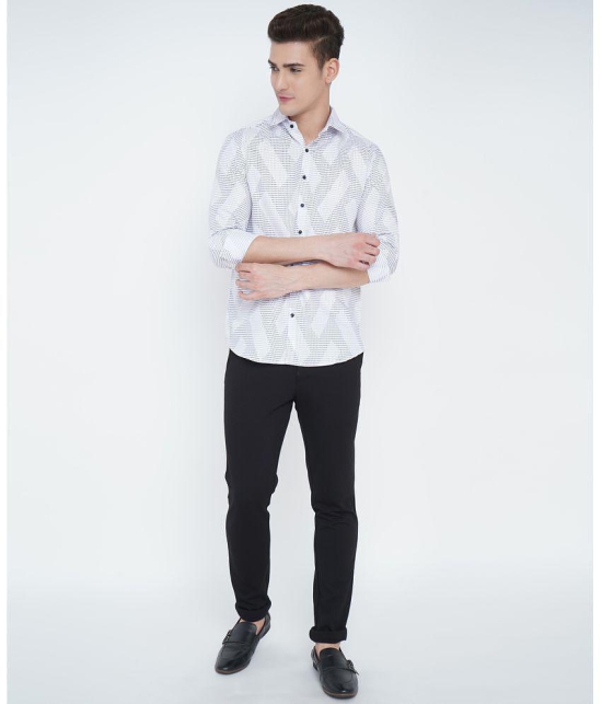 VERTUSY - White Cotton Regular Fit Men's Casual Shirt ( Pack of 1 ) - None