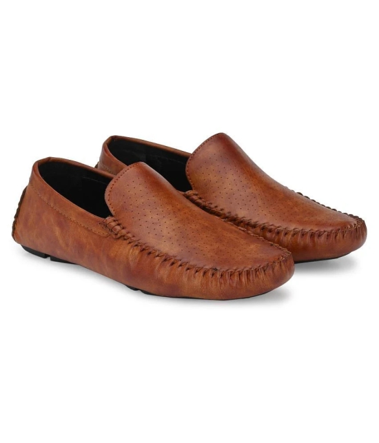 Leeport Tan Loafers - 10