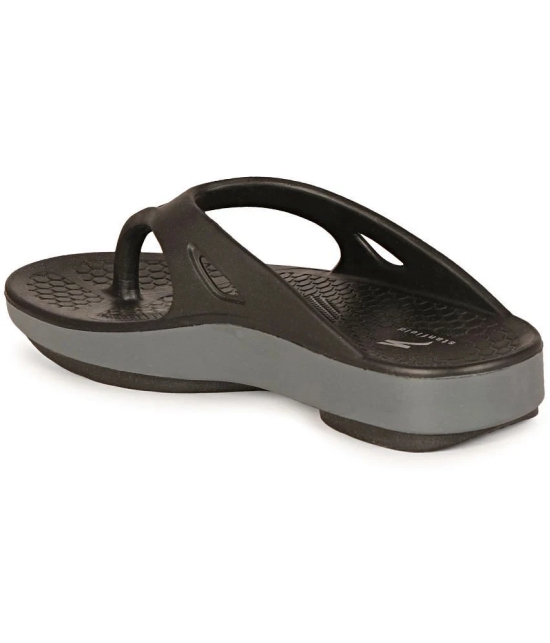 Stanfield Black Mens Thong Flip Flop - None