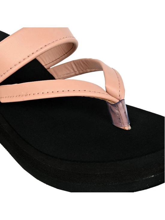 Altek PeachPuff Womens Flats - None