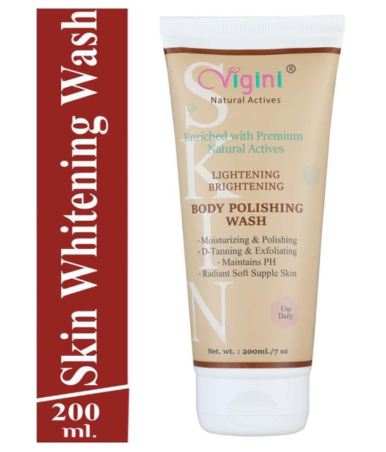 Vigini Fairness Gori Body Wash Coffee Glutathione Skin Lightening Moisturizer 200 ml