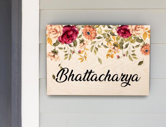 Floret Name Plate-14x11 Inch