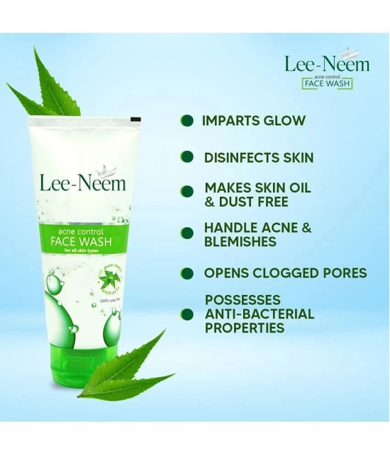 Leeford Lee Neem Acne Control Face wash with Pure Neem Extracts -70 g each ( Pack of 5 )