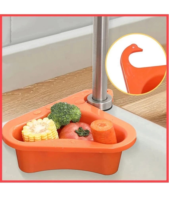 Multipurpose Plastic Kitchen Sink Organizer Corner Dish