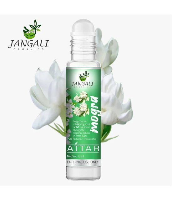 PURE JANGALI ORGANICS Mogra Perfume Long Lasting Scent Eau de Parfum 10ML