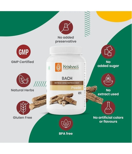 Krishnas Herbal & Ayurveda Bach Powder, 100 g Pack Of 4