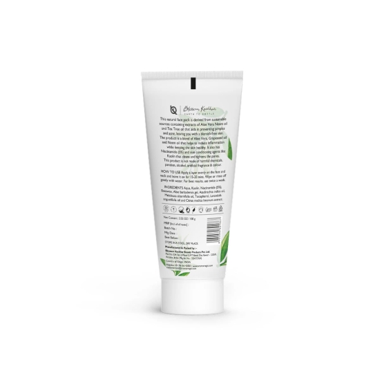 Neem & Tea Tree Face Pack - Niacinamide-50 ML / Face Pack