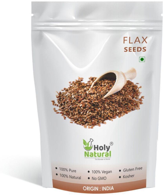 Holy Natural - Flax Seeds ( Pack of 1 )