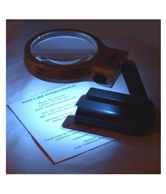 Shuangyou White Plastic Magnifying Glass - Pack of 1