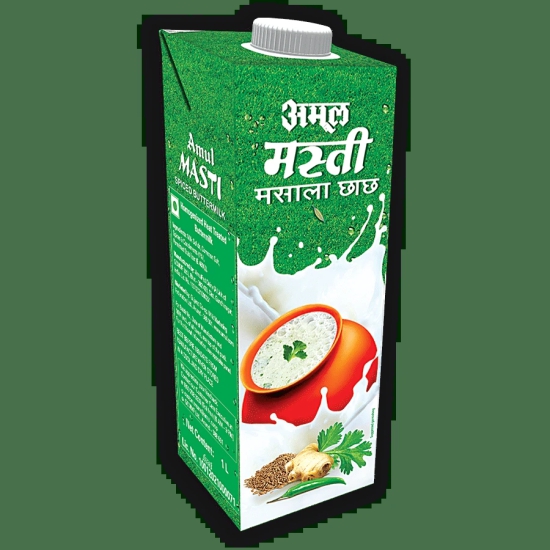 Amul Masti Spiced Butter Milk 1L, 1 Pc