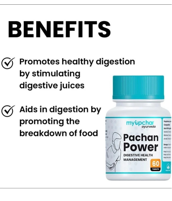 myUpchar Ayurveda Pachan Power 60 Tablets | Digestive Tablets for Holistic Relief