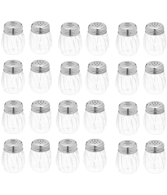 Dynore Polycarbonate Salt & Pepper Shaker 12 Pcs - White