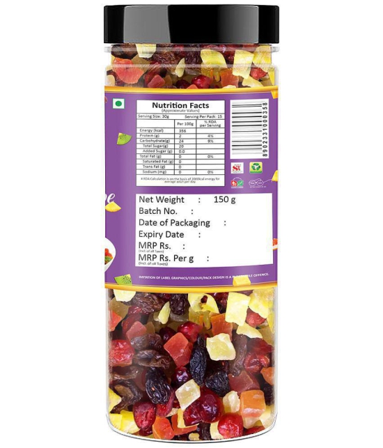 YUM YUM Premium Fruits and Berries Fruity Mix 150 g