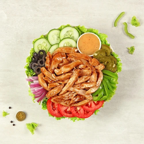 Chicken Teriyaki Salad