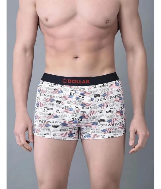 Pack of 3 Dollar Bigboss Assorted Printed Cotton Blend Men Trunk - None