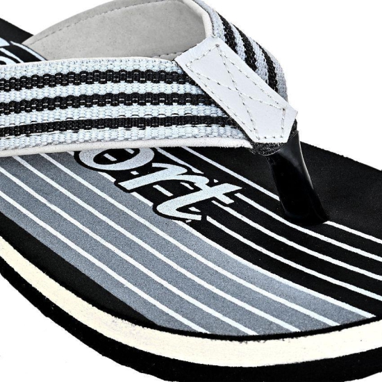 Altek - Grey Mens Thong Flip Flop - None