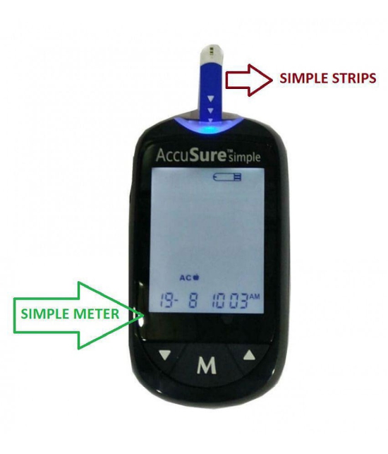 ACCUSURE ACCUSURE SIMPLE 100 STRIPS 4183 MAY & 2023