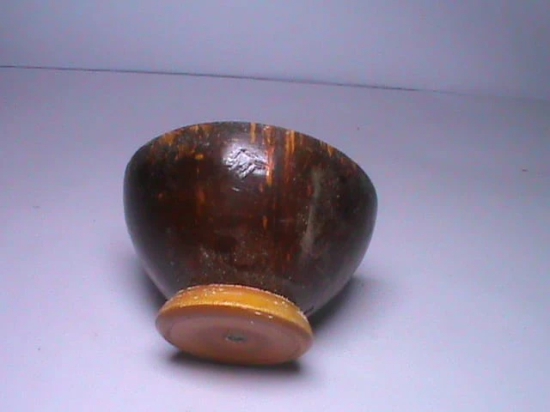 Coconut Shell Candle Holder