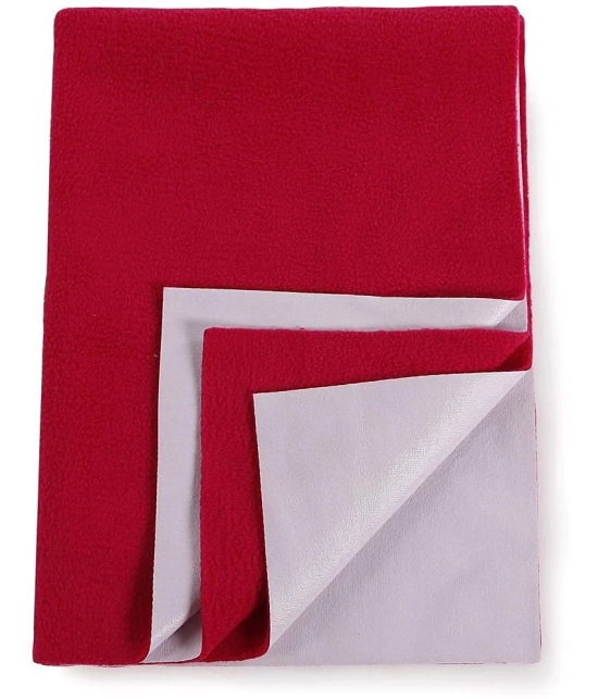 Fratelli Magenta Laminated Waterproof Sheet ( 140 cm × 100 cm - 1 pcs ) - Large - upto 240 cm length