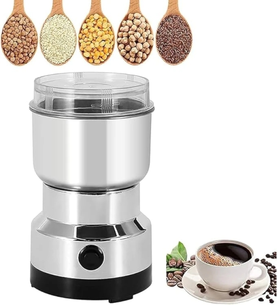 V.K. Mixi repair & spair parts Stainless Steel Mini Grinder - Powerful Coffee Grinder Mixer Single Jar Grinder 150W Motor - Compact, Efficient, and Stylish Electric Mixer Grinder for Kitchen Mastery