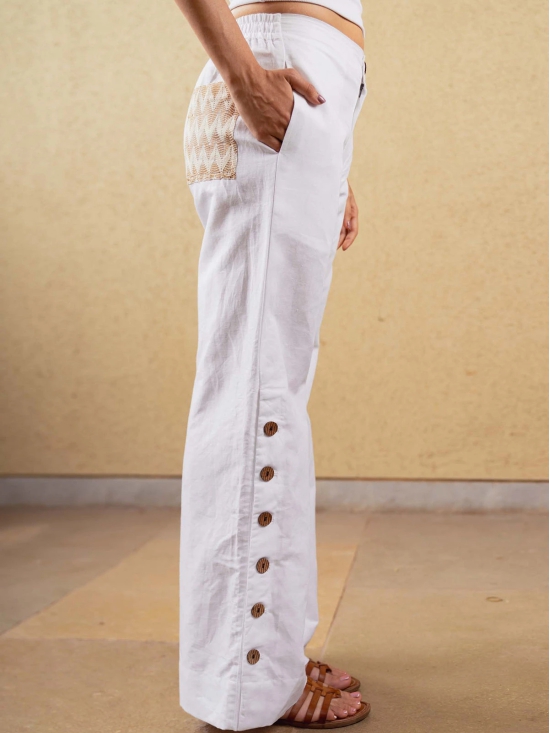 Marigold Pants-XXL / White