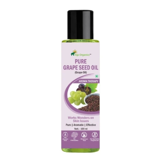 Teja Organics Pure Grape Seed Oil 100 ml