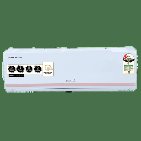 Croma 1 Ton 2 Star Split AC (2024 Model, Copper Condenser, Dust Filter)