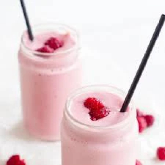 Vanilla Strawberry Milkshake