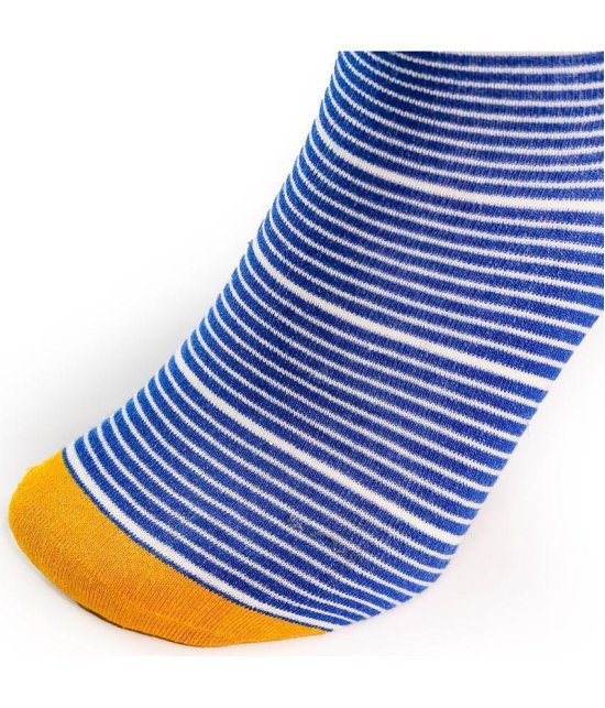 Man Arden Greece Edition Designer Socks, Casual, Office, Egyptian Premium Cotton Quality, 1 Pair - Blue