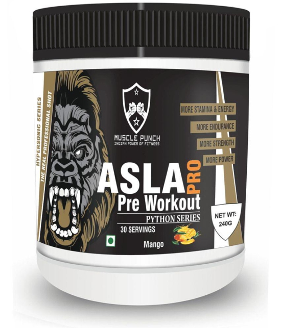 Muscle Punch Asla Pro Pre Workout  Mango 240 gm