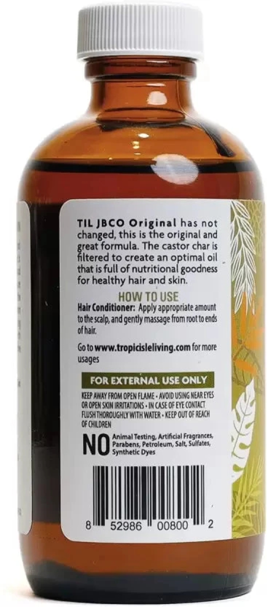 Tropic Isle Living - Jamaican Black Castor Oil - 4 Oz