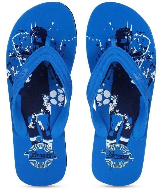 Paragon Blue Mens Daily Slipper - None