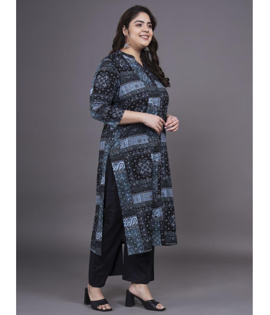 Tissu Cotton Printed Kurti With Palazzo Womens Stitched Salwar Suit - Multicolor ( Pack of 1 ) - None