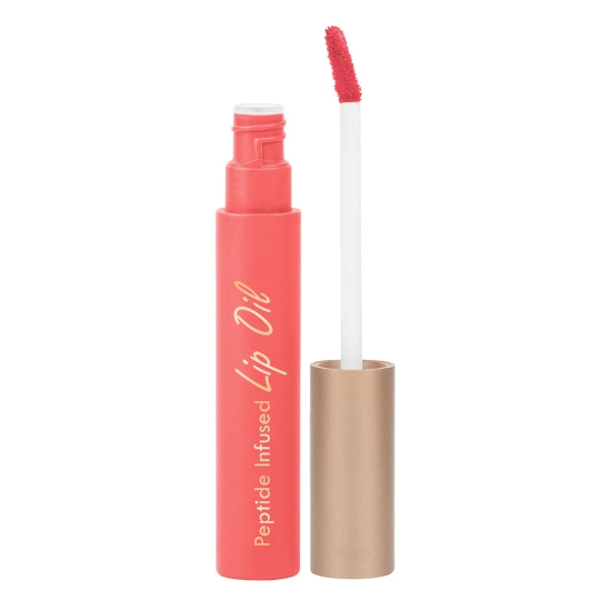 Peptide Infused Lip Oil-PEACH FUZZ