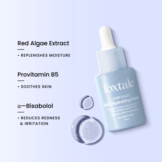 Hydrating Serum with Hyaluronic Acid-Single