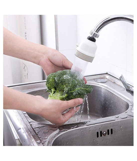 Maximize 360 Degree Rotating ABS Silicone and Stainless Steel Sprinkler Faucet