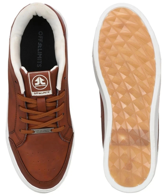 OFF LIMITS SKYLINE Tan Mens Sneakers - None