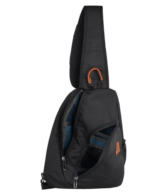 Fly Fashion Black 6 Ltrs Backpack