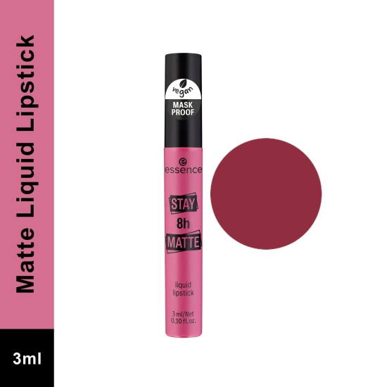 Essence Stay 8h Matte Liquid Lipstick -06 To Be Fair 3ml