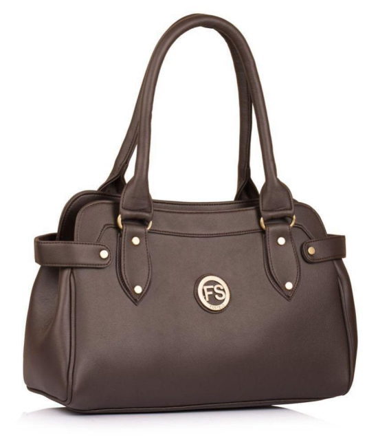 Fostelo - Brown  PU Shoulder Bag - Brown