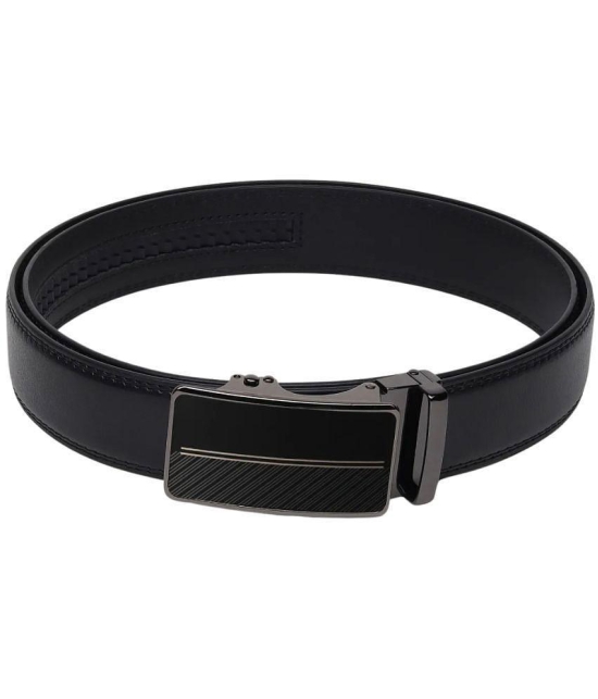 Zacharias - Black Canvas Men's Casual Belt ( Pack of 1 ) - None