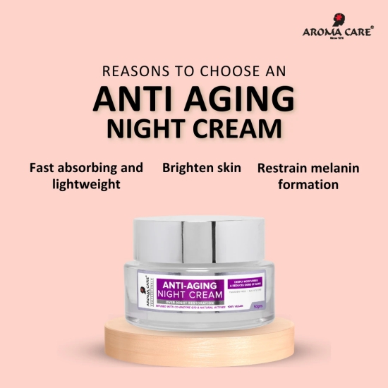 Aroma Care Pro Anti-Aging Night Cream, 50 gm