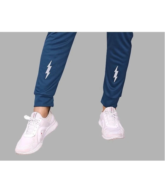 Anand Blue Lycra Mens Joggers ( Pack of 1 ) - None