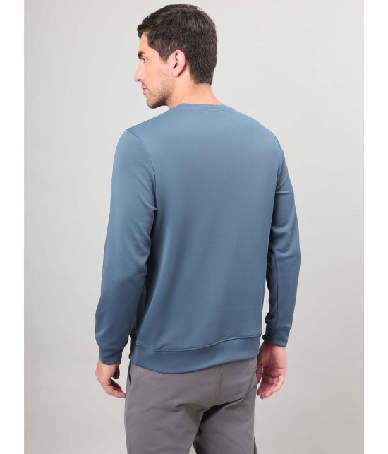 Technosport Teal Polyester Men's Running Sweatshirt ( Pack of 1 ) - M