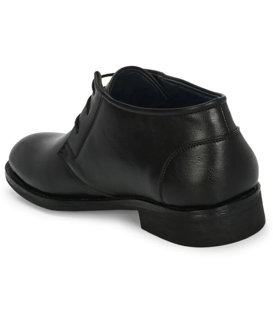 Leeport Black Mens Formal Boots - None